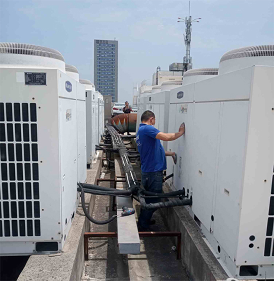 池州中央空调制热和不制冷系统维修方法